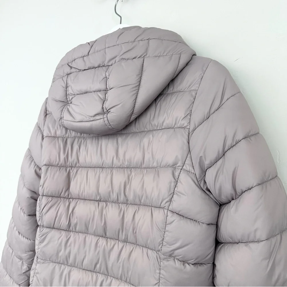 Barbour Shaw Quilted Puffer Jacket Hooded Lightweight Coat - Picture 11 of 15